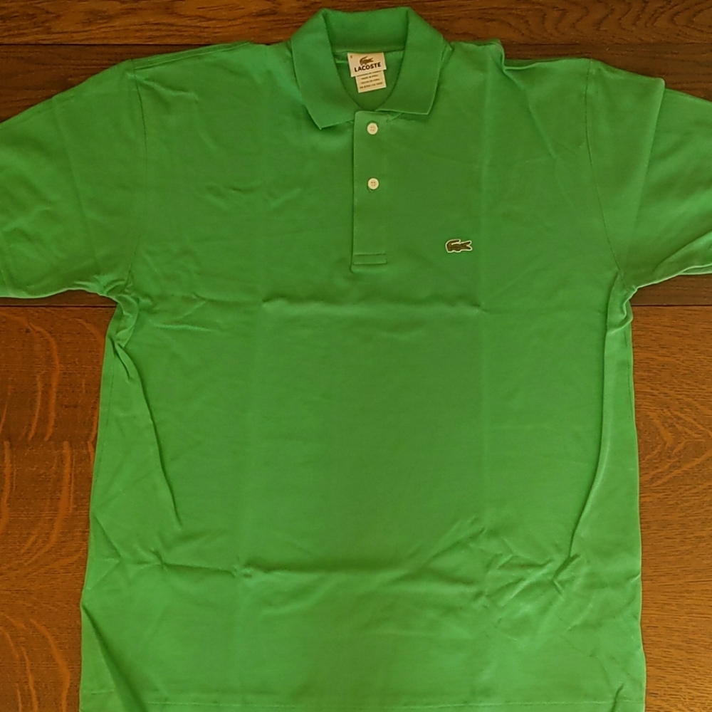 Green Lacoste Polo